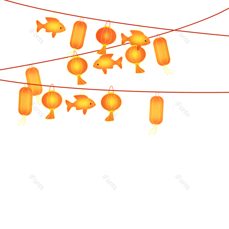 灯笼素材图片,灯笼元素,彩灯PNG,花灯免抠素材
